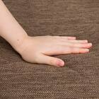 傷・汚れに強いファブリック ダイニングこたつセット(NV03 80 MBR/チェアC-10K肘あり MBR/NSF-DMO) 25枚目画像