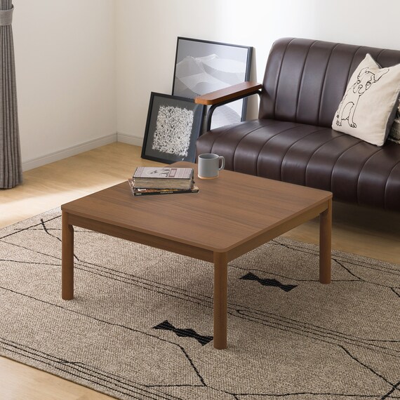 正方形リビングこたつ(GC03 8080 MBR) 1枚目画像