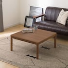 正方形リビングこたつ(GC03 8080 MBR) 1枚目画像