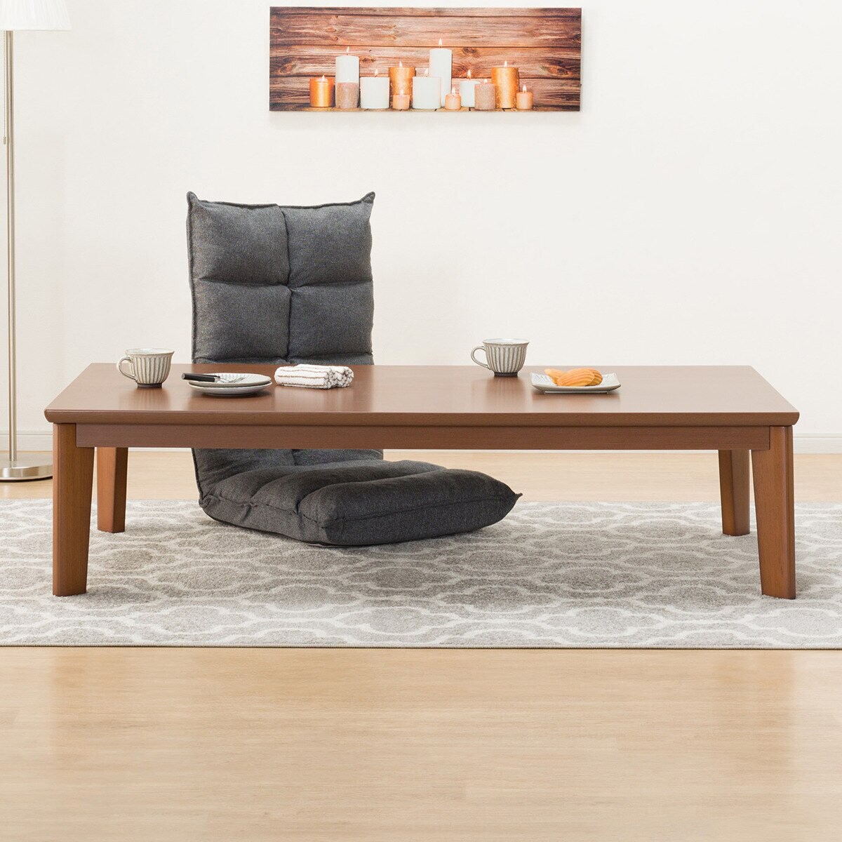 長方形リビングこたつ(GC03 150 MBR) | ニトリネット【公式】 家具