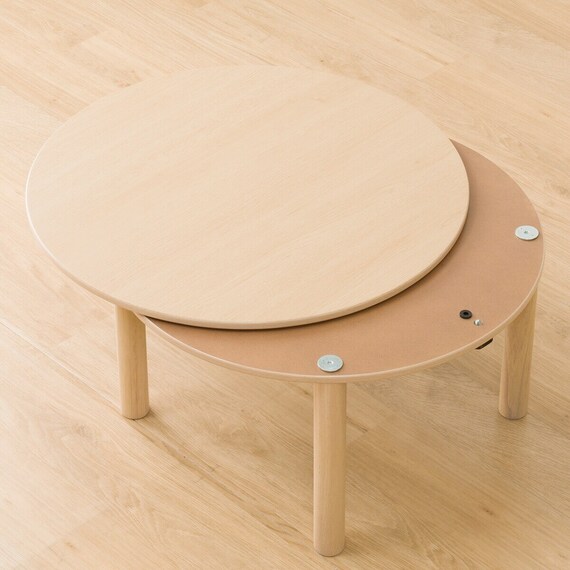 円形リビングこたつ(GC03R 70 NA) 7枚目画像