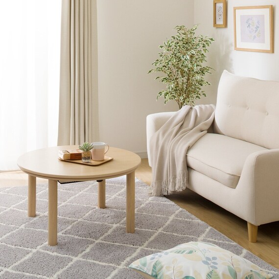 円形リビングこたつ(GC03R 70 NA) 11枚目画像