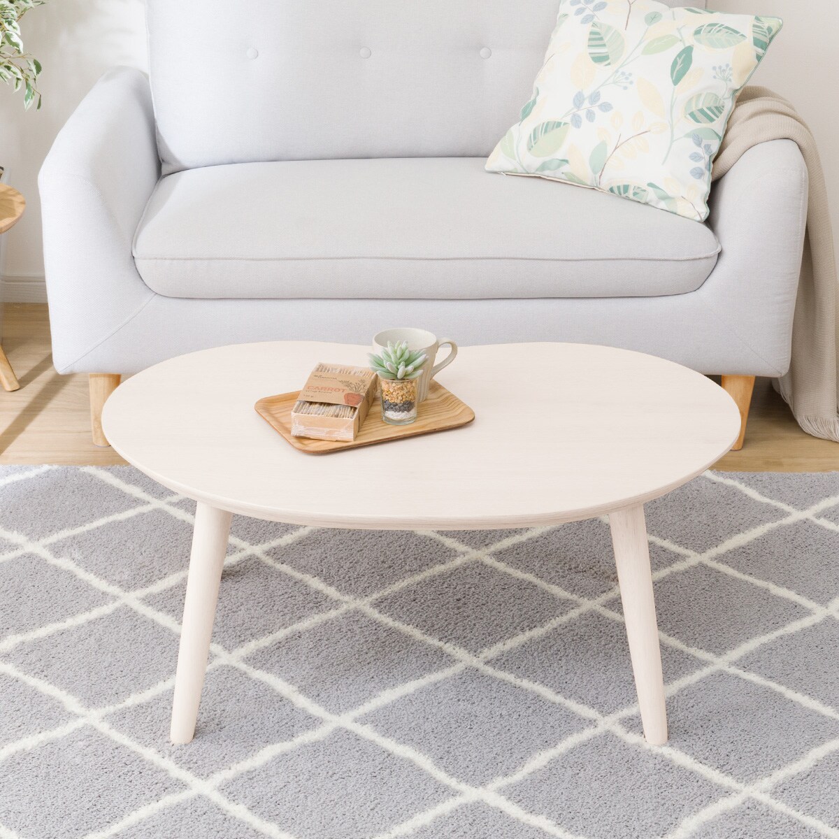 ニトリ　豆型　こたつテーブル　ビーンズ ニトリ 豆型 こたつテーブル ビーンズ