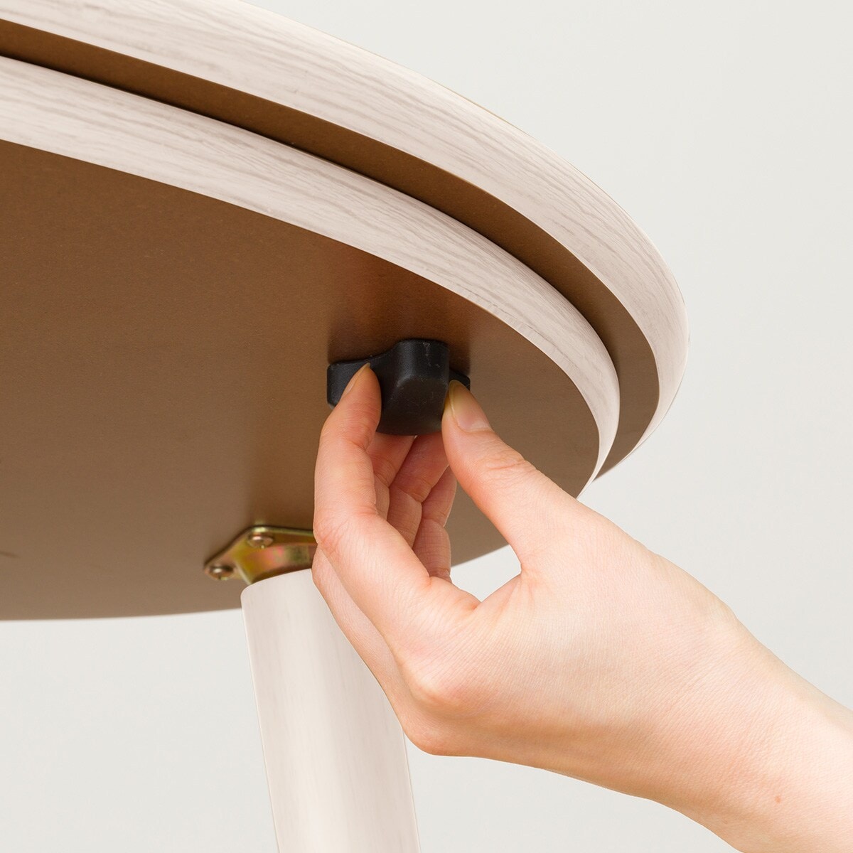 豆型リビングこたつ＋掛布団セット(GC03R 9060 WW/RB2510 正方形 MO