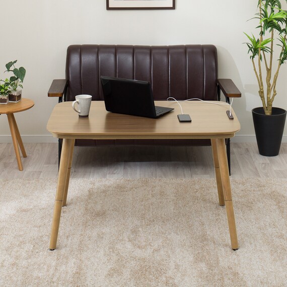 USBコンセント付き2Wayこたつテーブル(NV03 105LBR) 11枚目画像