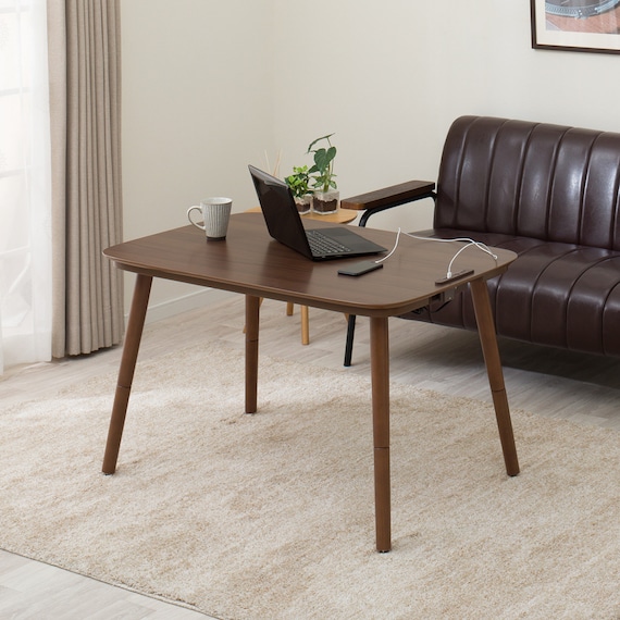 USBコンセント付き2Wayこたつテーブル(NV03 105MBR) 1枚目画像