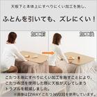 USBコンセント付き2Wayこたつテーブル(NV03 105MBR) 5枚目画像