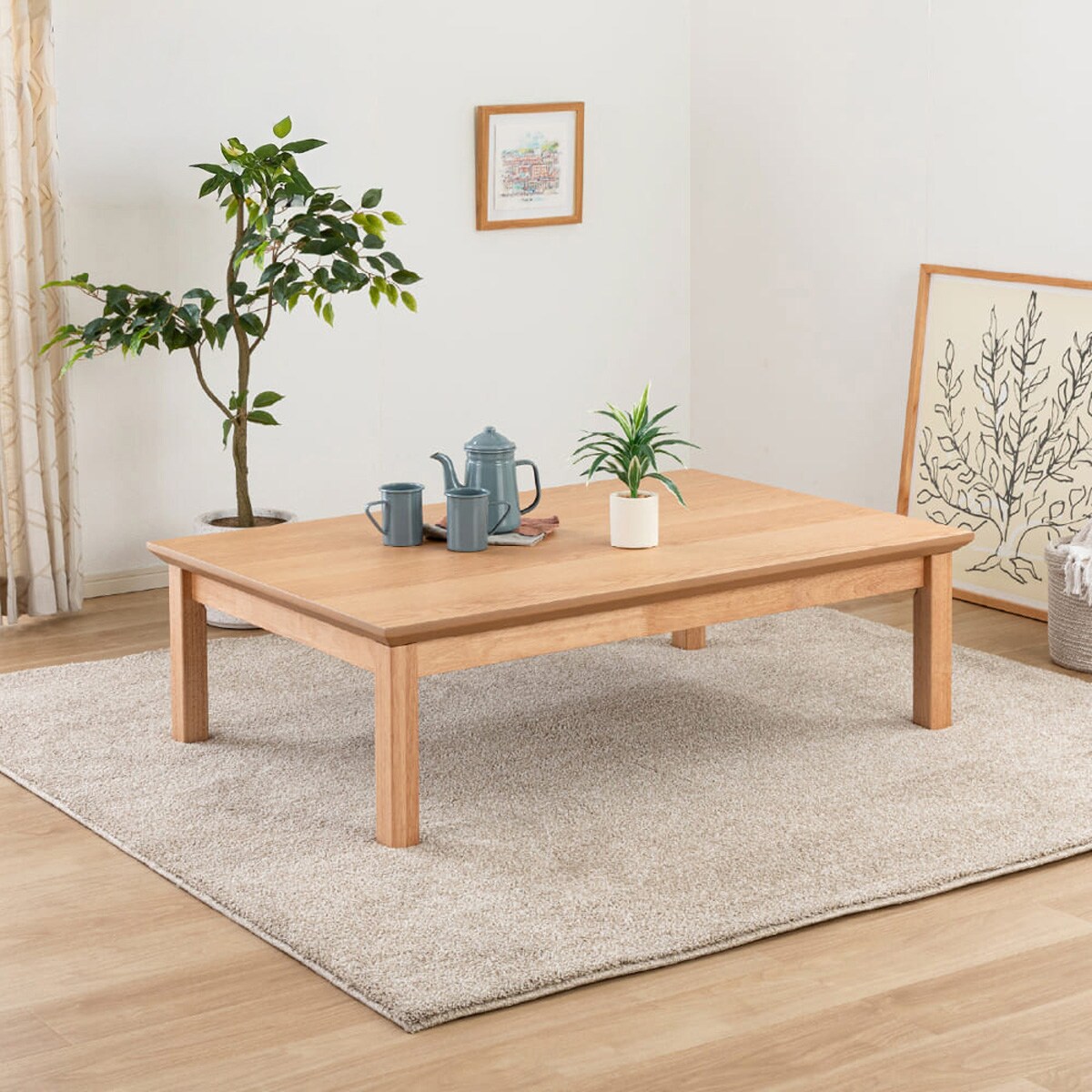 継脚付きこたつ(カルド 120 LBR)【島忠ホームズ商品】 | ニトリネット