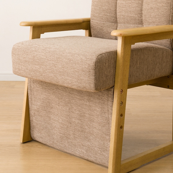 高座こたつチェア(HC01 LBR) 15枚目画像