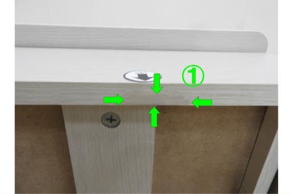 SB デニッシュ01 デスク P WW 6枚目画像