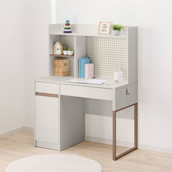 スタンダードデスク上棚セット(YS01 BE/BR) 5枚目画像