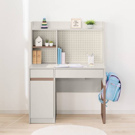 スタンダードデスク上棚セット(YS01 BE/BR) 6枚目画像