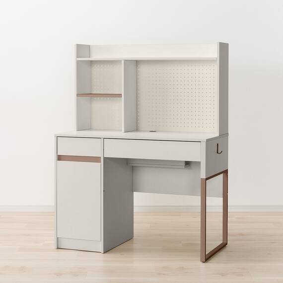 スタンダードデスク上棚セット(YS01 BE/BR) 8枚目画像