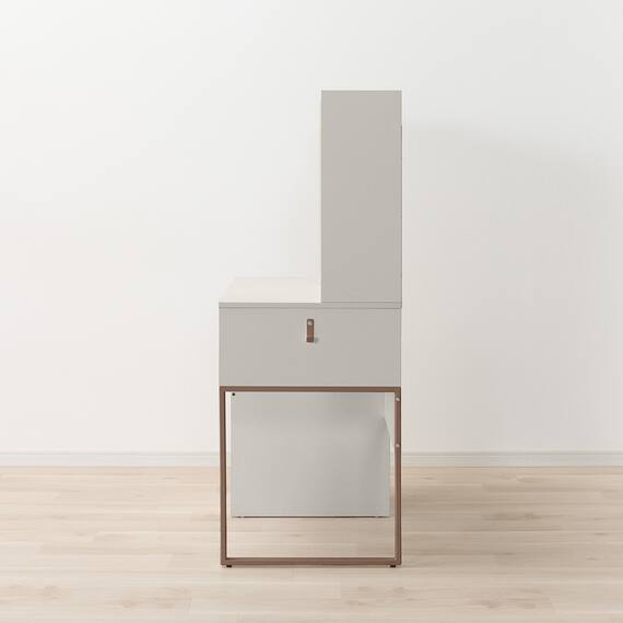 スタンダードデスク上棚セット(YS01 BE/BR) 9枚目画像