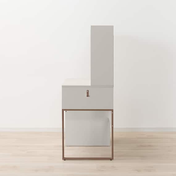 スタンダードデスク上棚セット(YS01 BE/BR) 9枚目画像