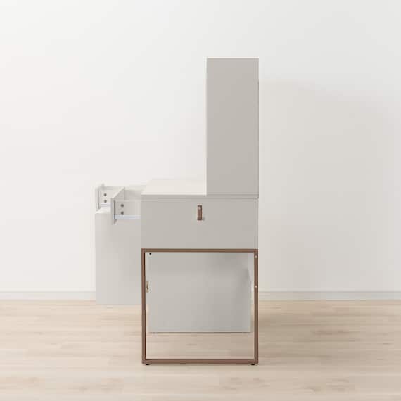 スタンダードデスク上棚セット(YS01 BE/BR) 10枚目画像