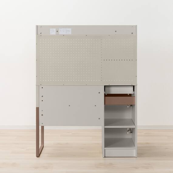 スタンダードデスク上棚セット(YS01 BE/BR) 11枚目画像