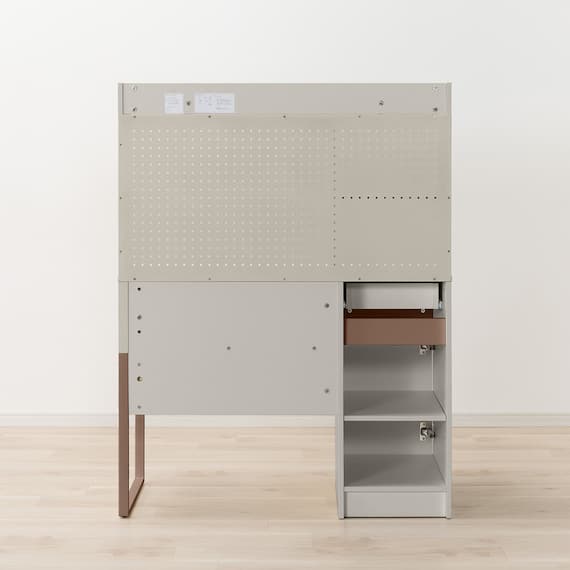 スタンダードデスク上棚セット(YS01 BE/BR) 11枚目画像