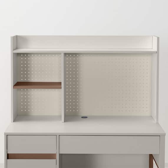 スタンダードデスク上棚セット(YS01 BE/BR) 14枚目画像