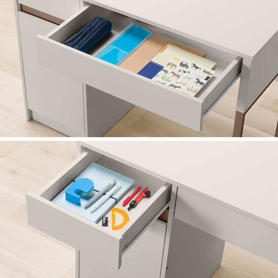 スタンダードデスク上棚セット(YS01 BE/BR) 19枚目画像