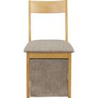 ダイニングこたつチェア(KG02 LBR) 3枚目画像