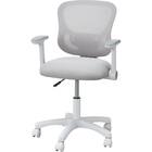 学習椅子(ZC01 肘付き LGY) 1枚目画像