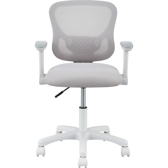 学習椅子(ZC01 肘付き LGY) 2枚目画像