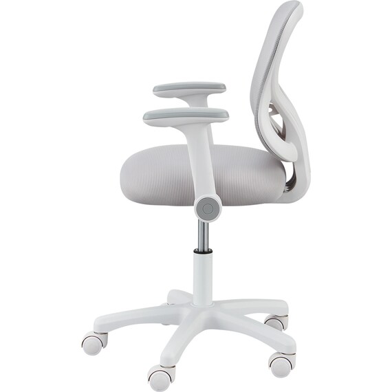 学習椅子(ZC01 肘付き LGY) 3枚目画像