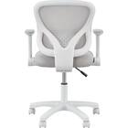 学習椅子(ZC01 肘付き LGY) 4枚目画像