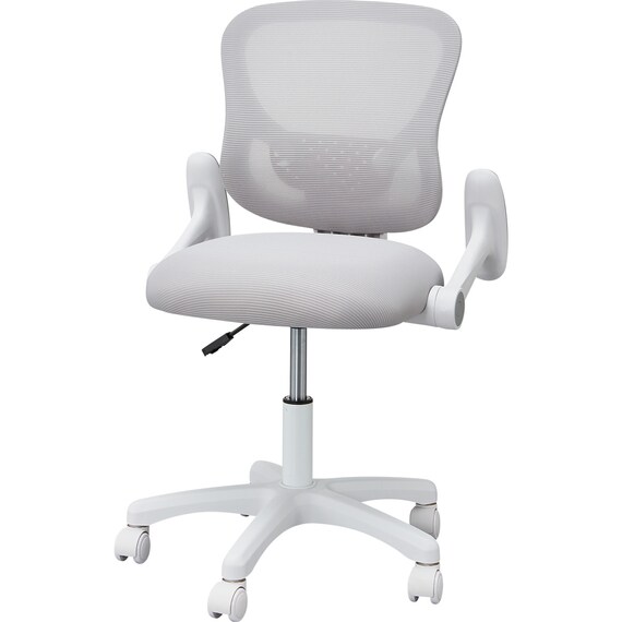 学習椅子(ZC01 肘付き LGY) 5枚目画像