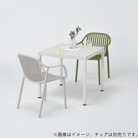 ガーデンテーブル(FI01 8080 GY) 6枚目画像