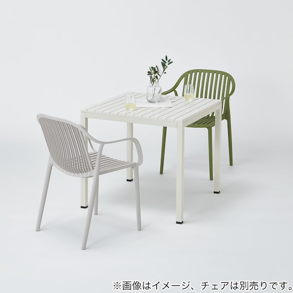 ガーデンテーブル(FI01 8080 GY) 6枚目画像