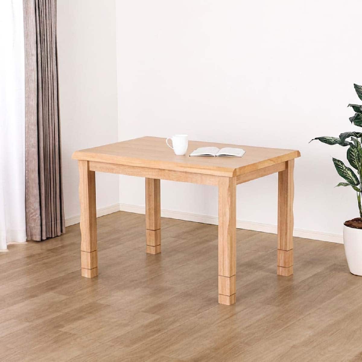 ダイニングこたつ(ナギ ハイ 幅105cm LBR)【島忠ホームズ商品