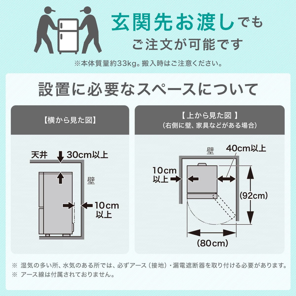 133L 2ドア冷凍冷蔵庫 (NRｰ133L ホワイト) 延長保証付き (リサイクル