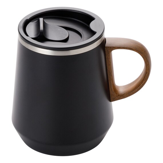 蓋つき大容量ステンレスマグ 500mL (AH03 ブラック) 1枚目画像