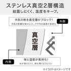 蓋つき大容量ステンレスマグ 500mL (AH03 ブラック) 2枚目画像