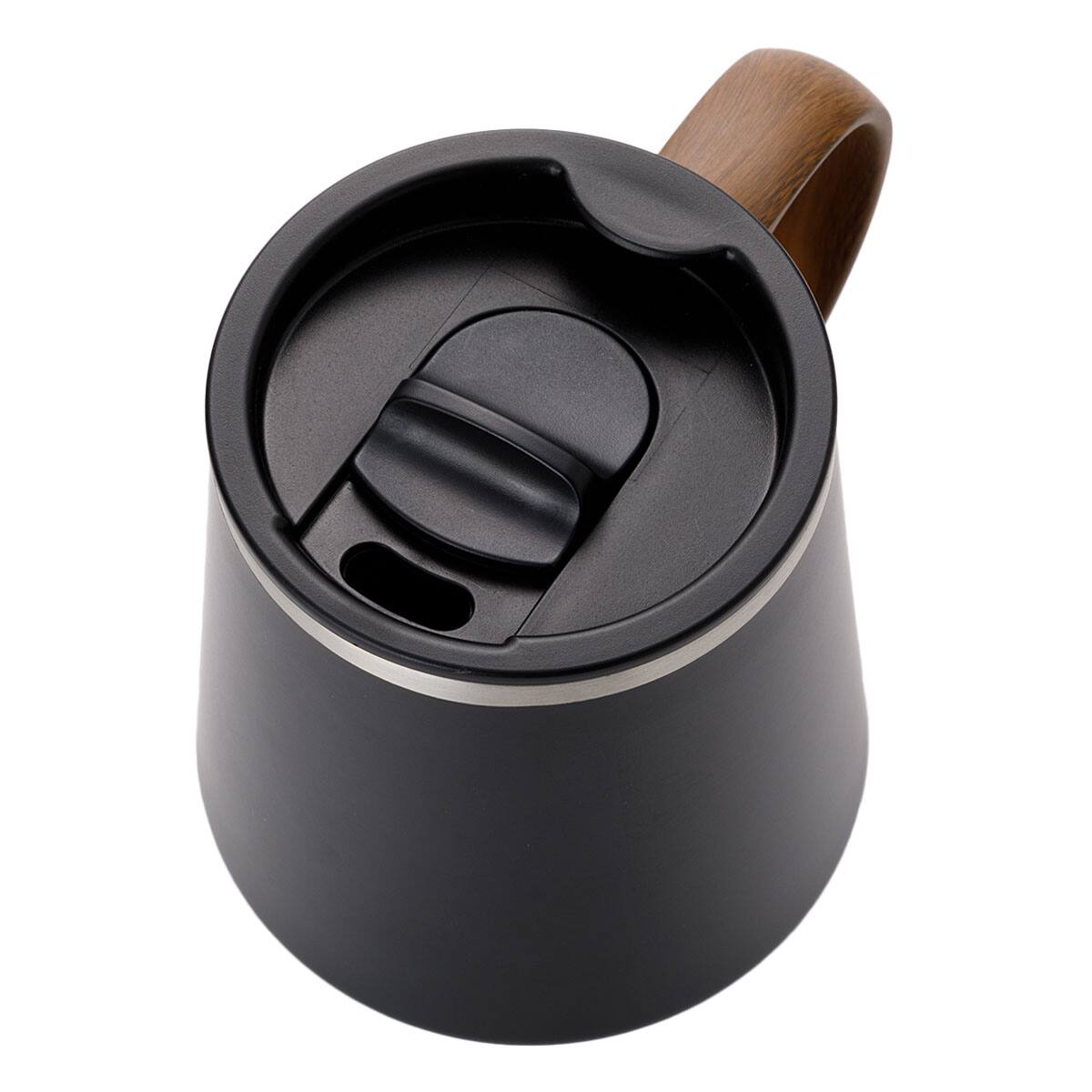 蓋つき大容量ステンレスマグ 500mL (AH03 ブラック) | ニトリネット
