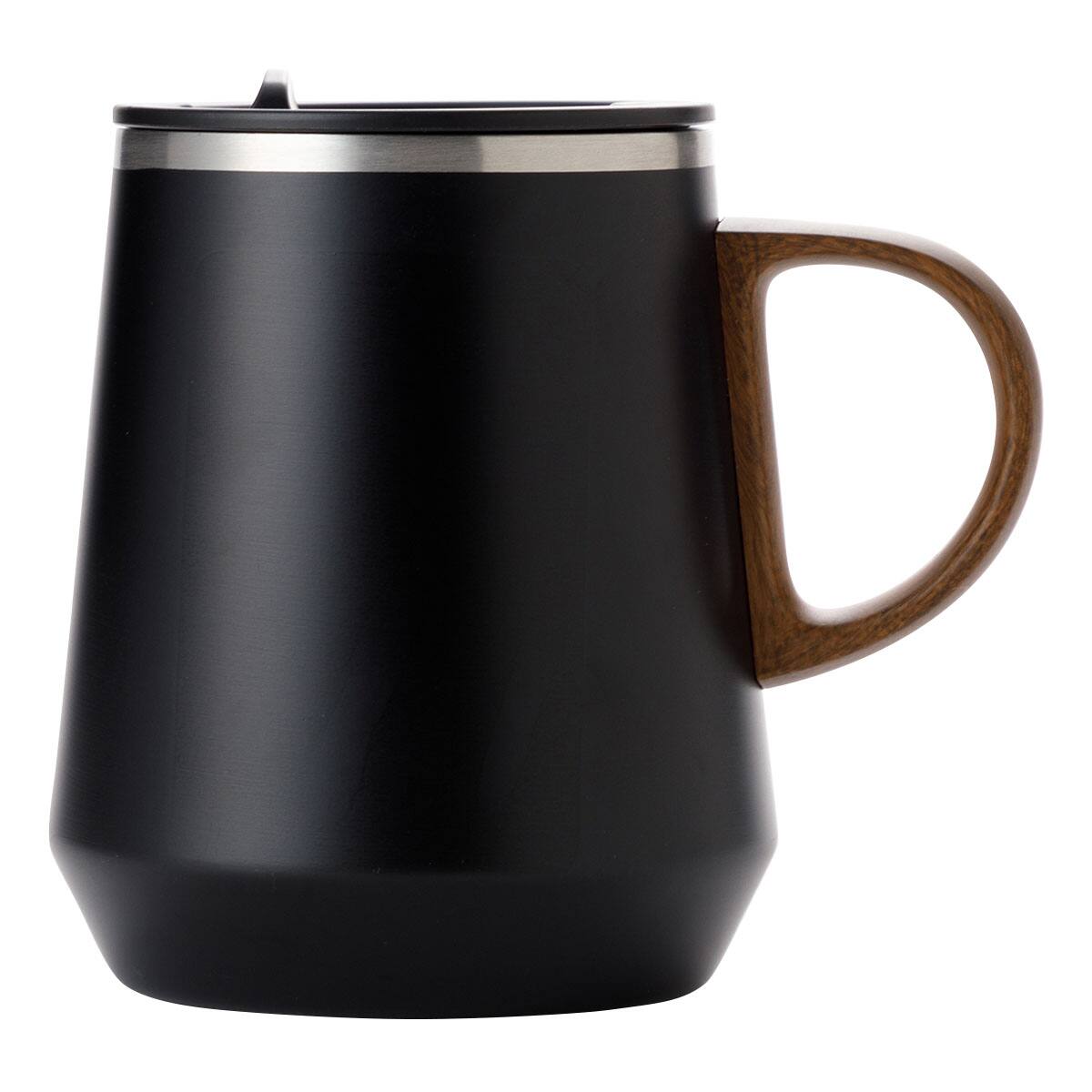 蓋つき大容量ステンレスマグ 500mL (AH03 ブラック) | ニトリネット