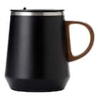 蓋つき大容量ステンレスマグ 500mL (AH03 ブラック) 6枚目画像