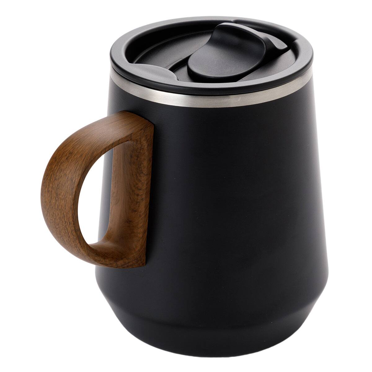 蓋つき大容量ステンレスマグ 500mL (AH03 ブラック) | ニトリネット