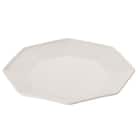 八角 ホワイト プレートLL 1枚目画像