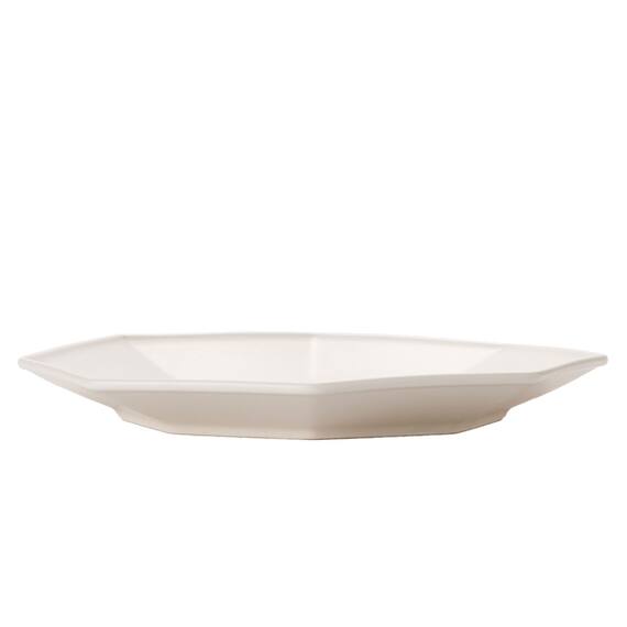 八角 ホワイト プレートLL 4枚目画像