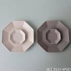 八角 グレー プレートLL 3枚目画像