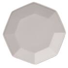 八角 グレー プレートLL 6枚目画像