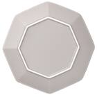 八角 グレー プレートLL 7枚目画像