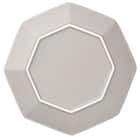 八角 グレー プレートLL 7枚目画像