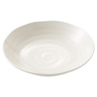 軽量深皿 20cm(アイボリー 美濃焼)