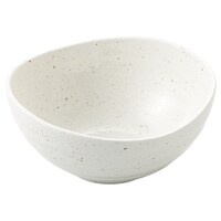 軽量楕円小鉢(アイボリー 美濃焼)
