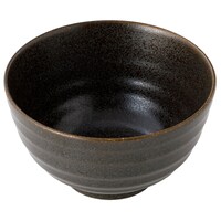 飯碗(ブラック 美濃焼)
