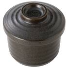 蒸碗(ブラック 美濃焼) 2枚目画像